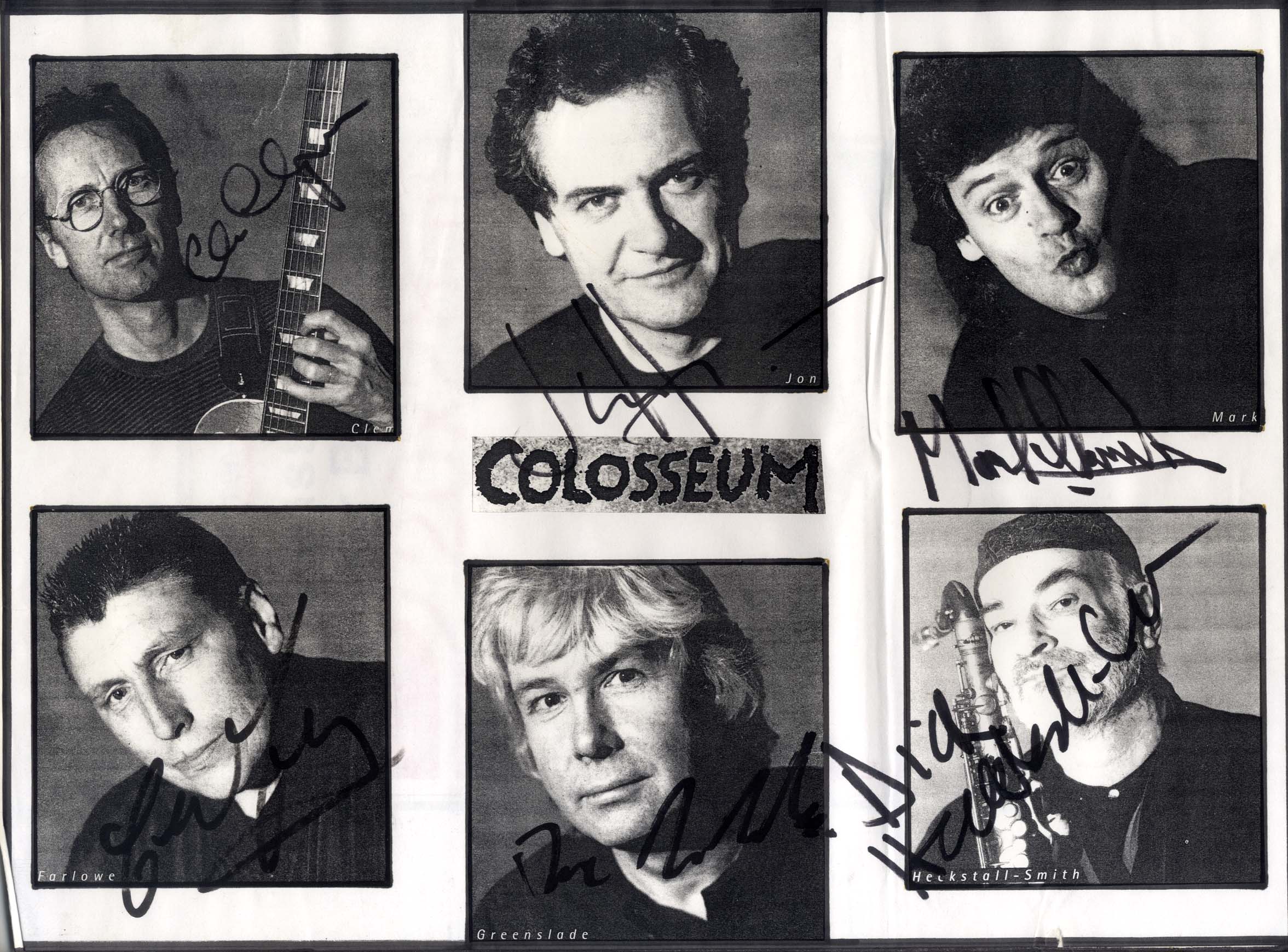 Chris &amp; John &amp; Otis &amp; others Farlowe &amp; Mayall &amp; Rush &amp; others Autograph Autogramm | ID 8550795542677