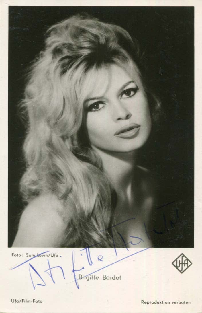 Brigitte Bardot Autograph Autogramm | ID 7993180356757