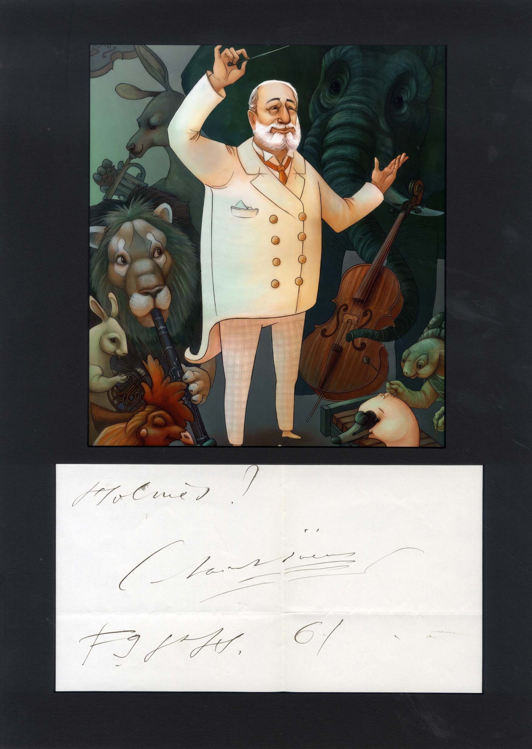 Camille Saint-Saens Autograph Autogramm | ID 8558529347733