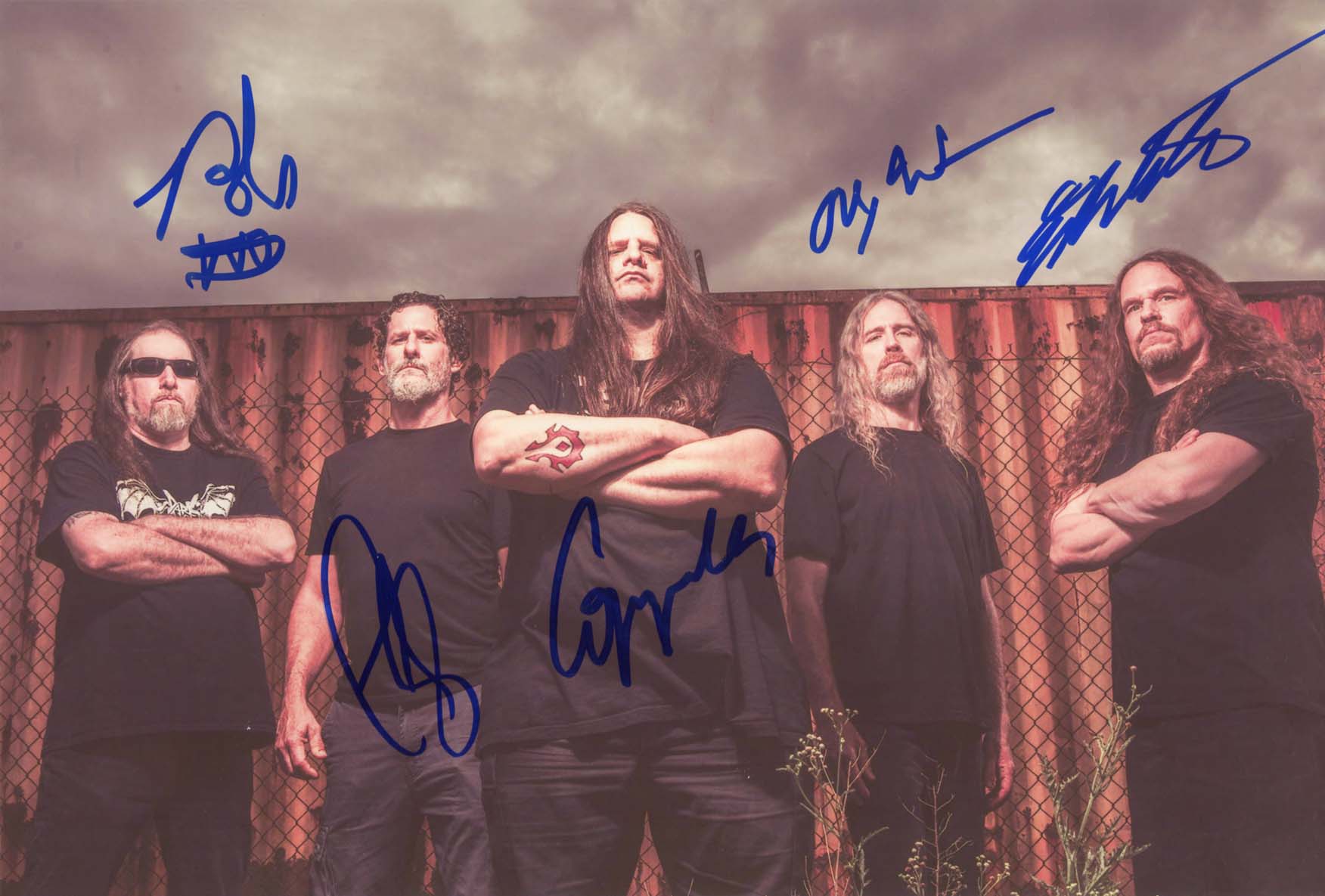  Cannibal Corpse Autograph Autogramm | ID 7969750548629