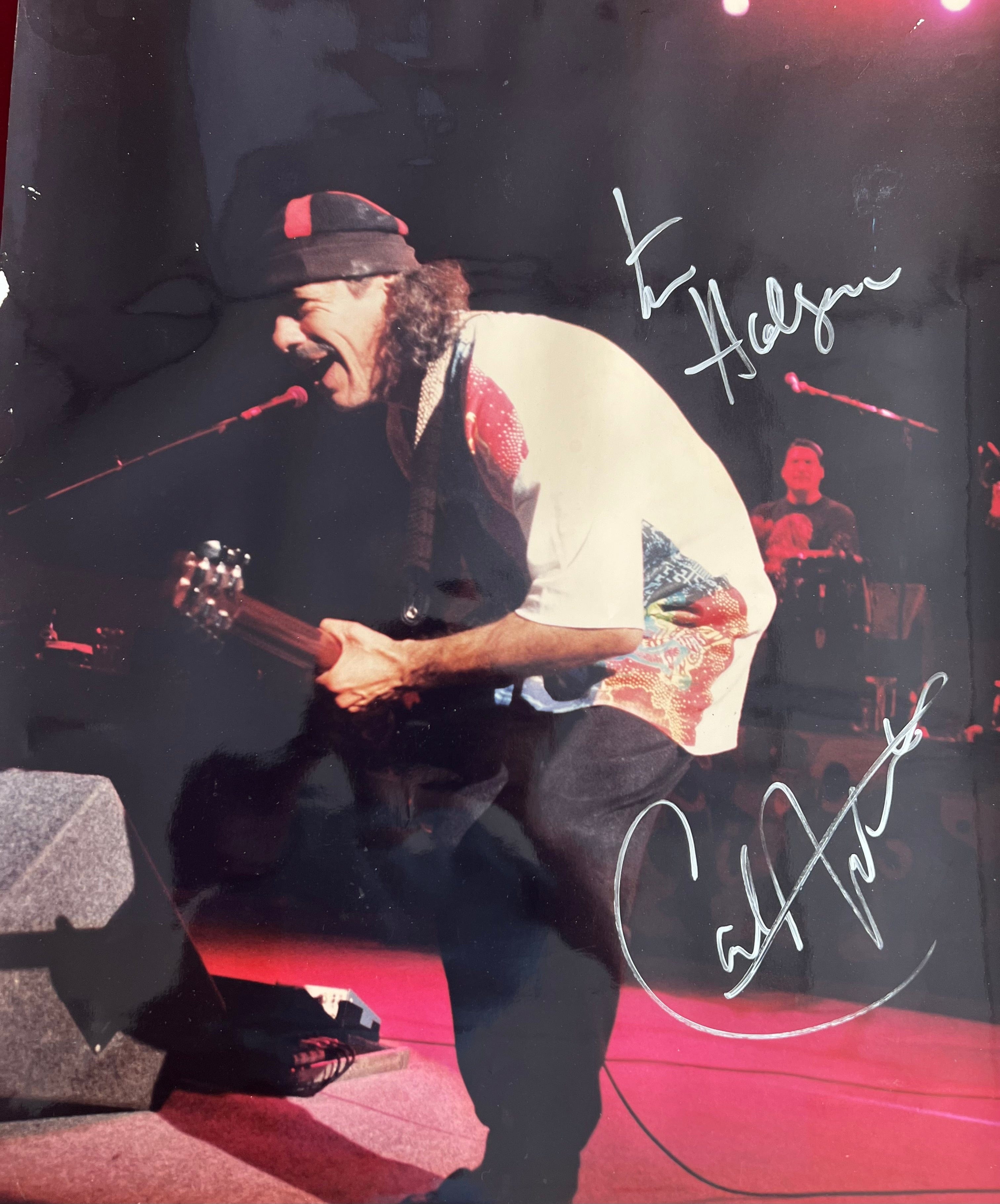 Carlos Santana Autogramm