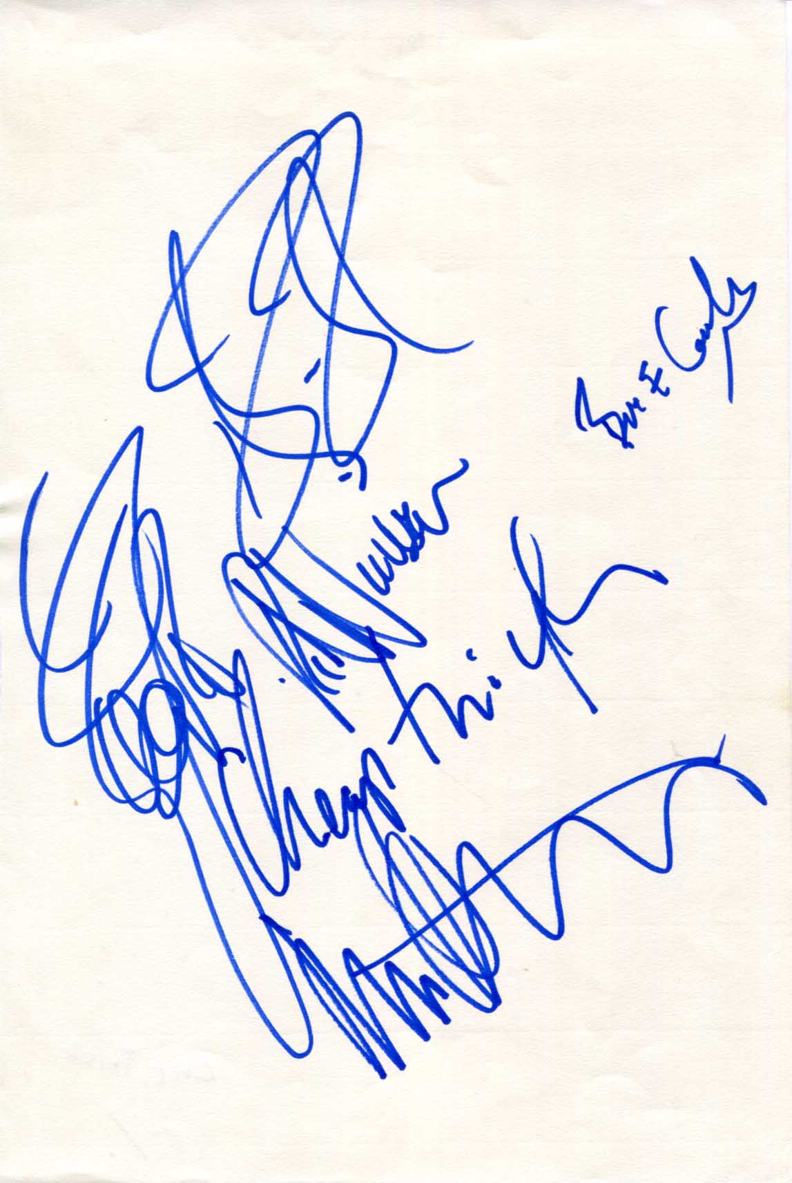  Cheap Trick Autograph Autogramm | ID 8559104589973