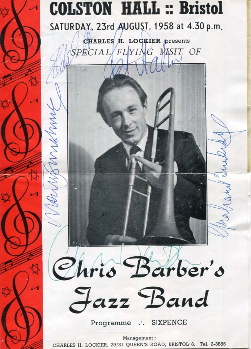  Chris Barber Band Autograph Autogramm | ID 7969777287317