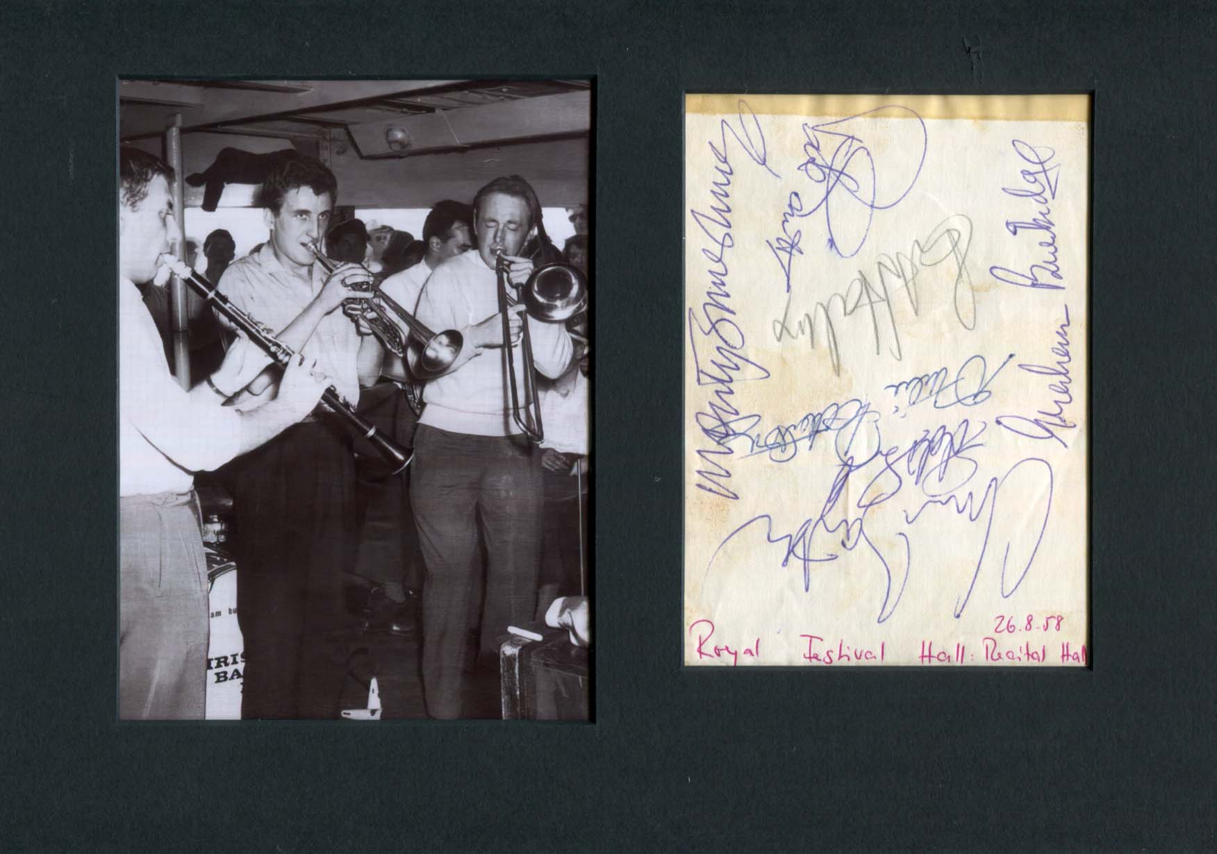  Chris Barber`s Jazz Band Autograph Autogramm | ID 7989517746325