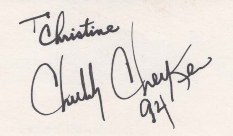 Chubby  Checker Autograph Autogramm | ID 8530168840341