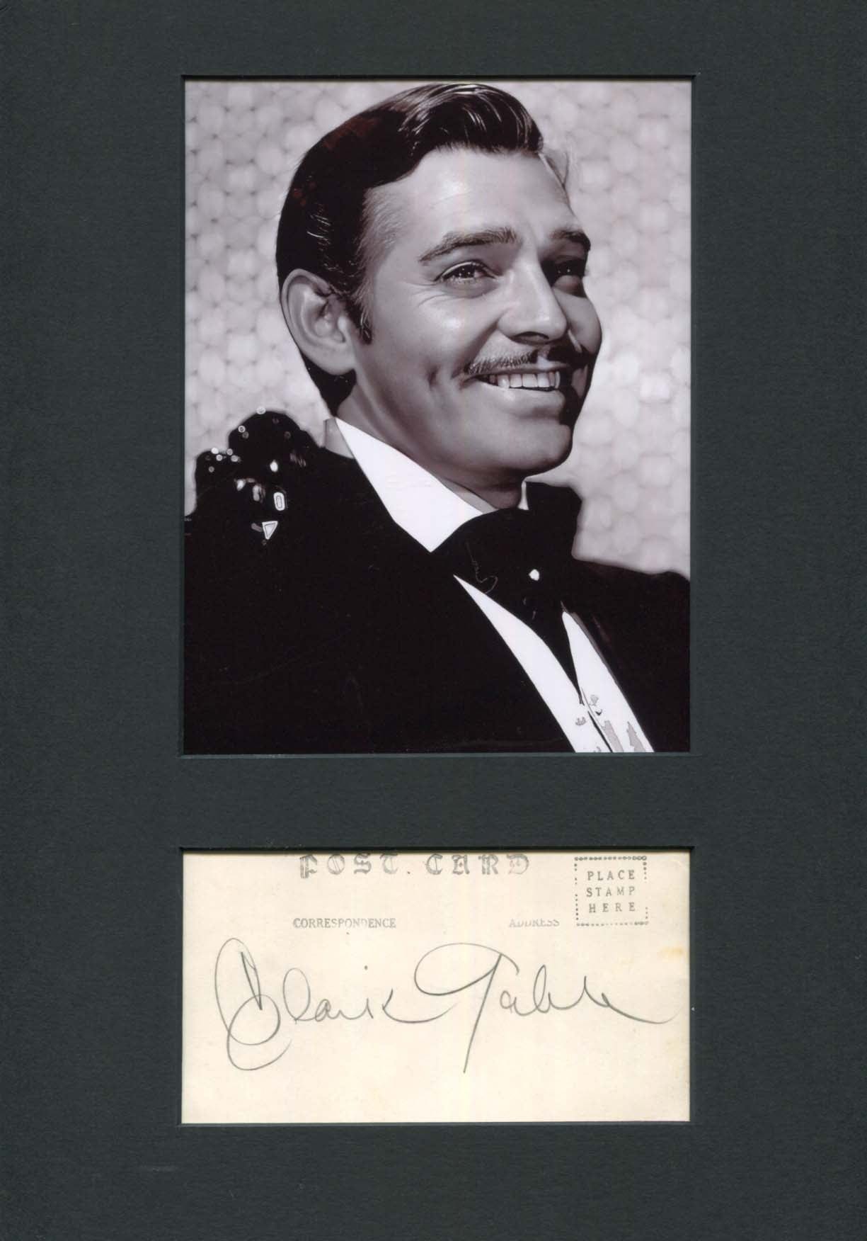 Clark Gable Autograph Autogramm | ID 7987995410581