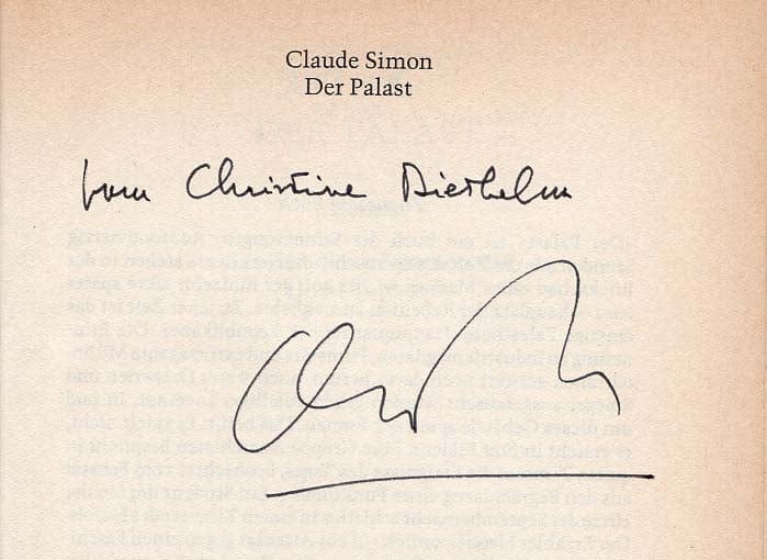 Claude Simon Autograph Autogramm | ID 8565650260117