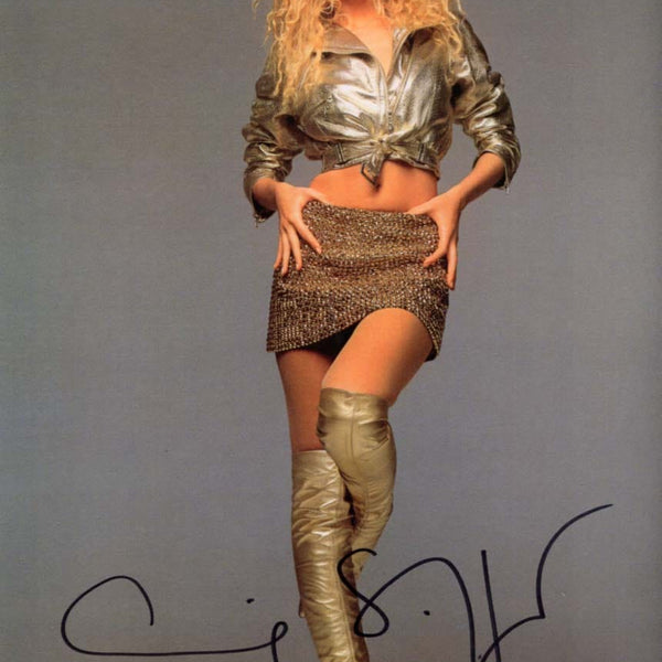 Claudia schiffer outlets signed autographed alfa romeo photo