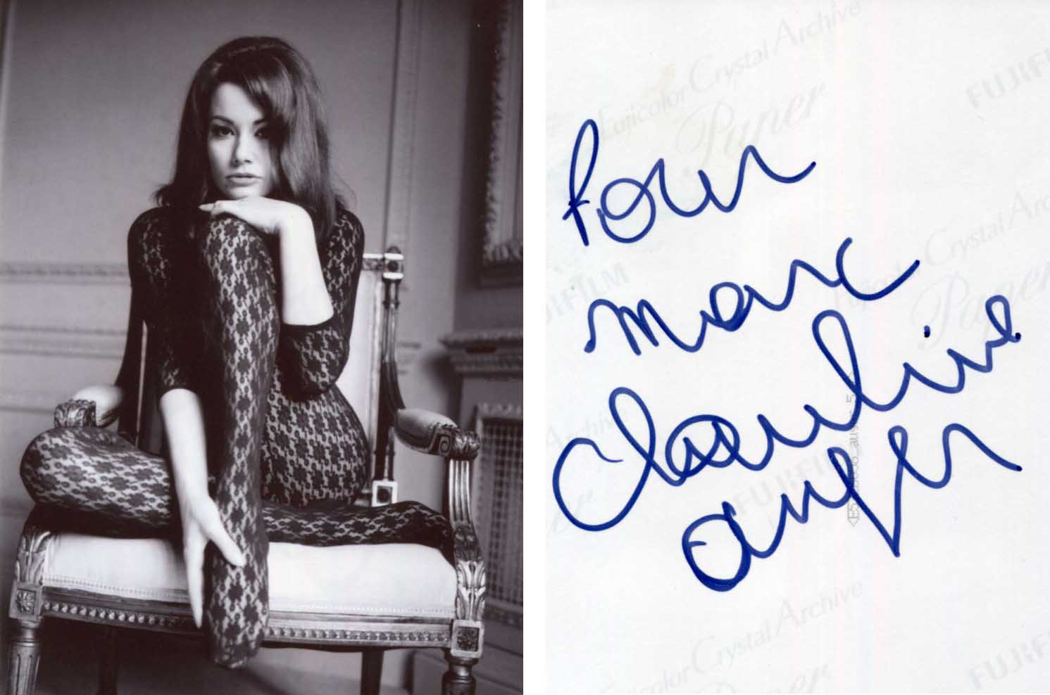 Claudine Auger Autograph Autogramm | ID 8553901195413