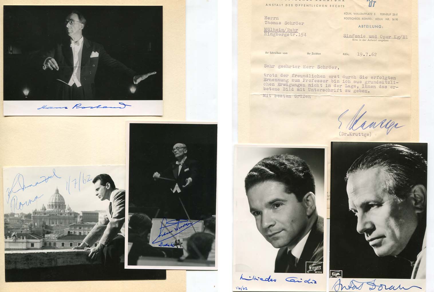  Conductors Collection II Autograph Autogramm | ID 7873998651541