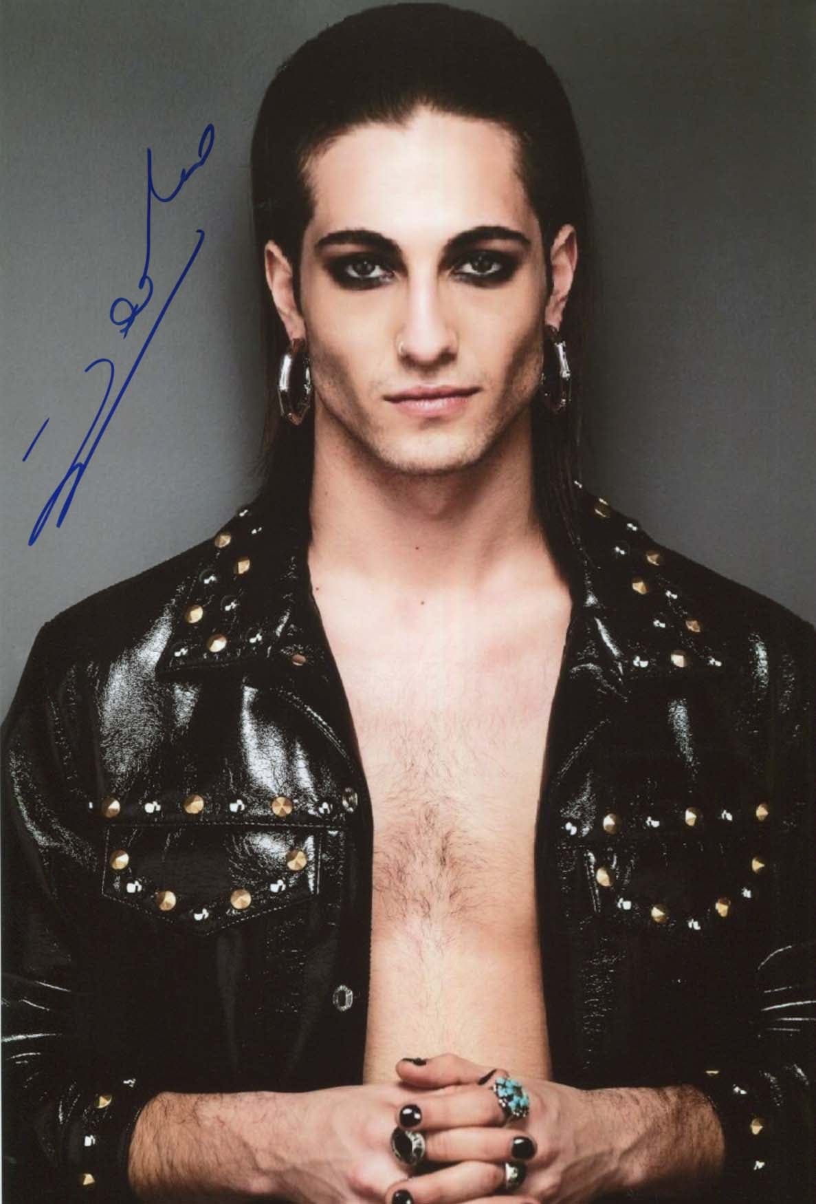 Damiano David Autograph Autogramm | ID 8152358682773