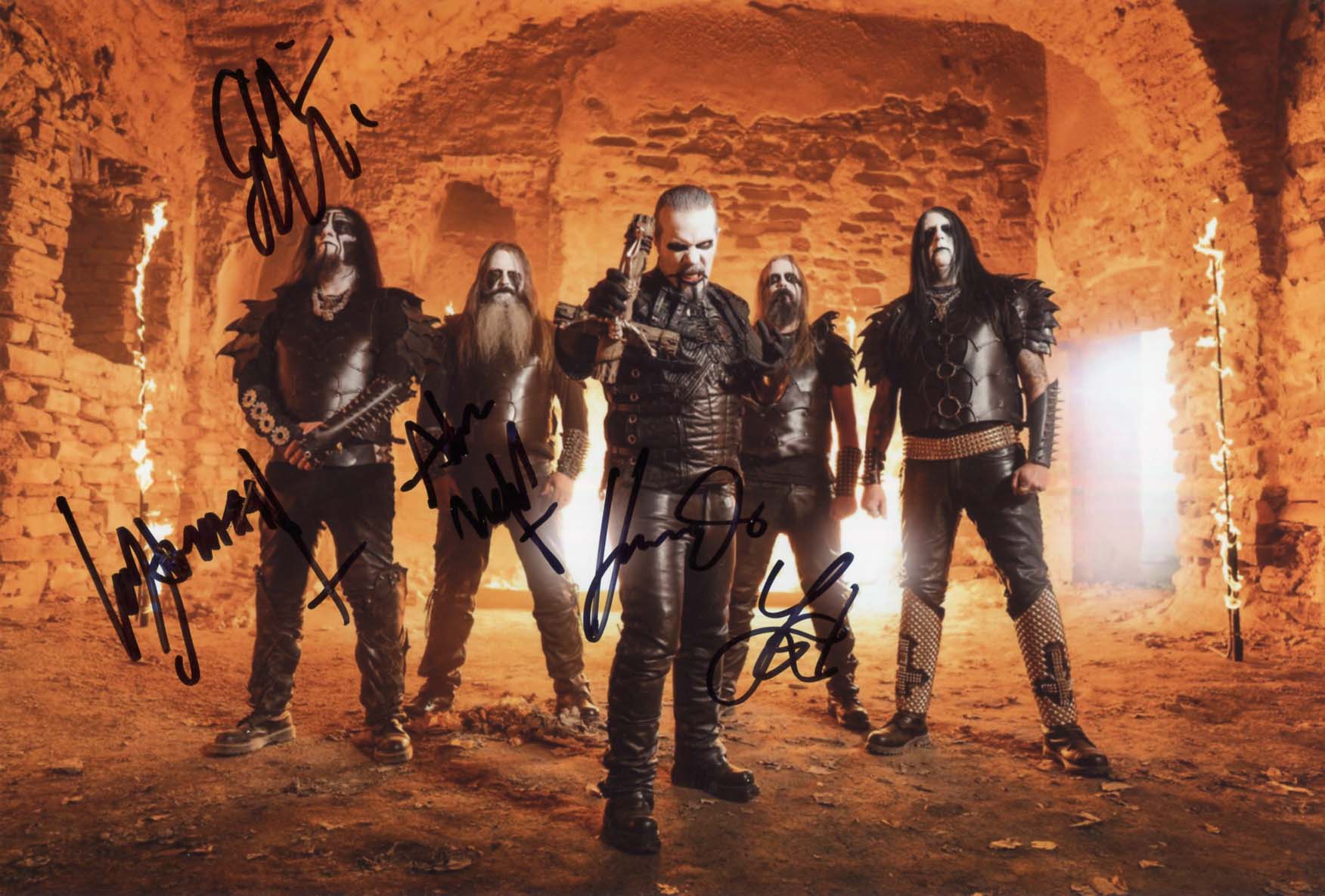  Dark Funeral Autograph Autogramm | ID 7969752580245