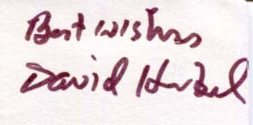 David H. Hubel Autograph Autogramm | ID 8277848162453