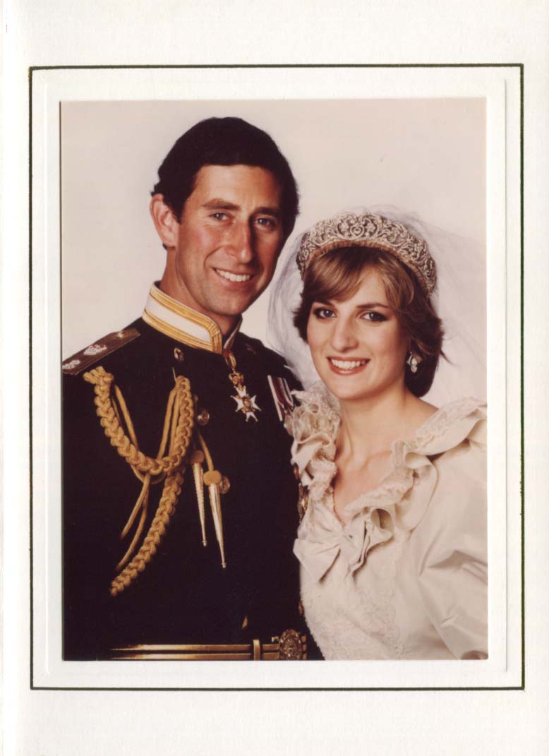 Diana &amp; Charles Spencer &amp; Prince of Wales Autograph Autogramm | ID 8322038956181