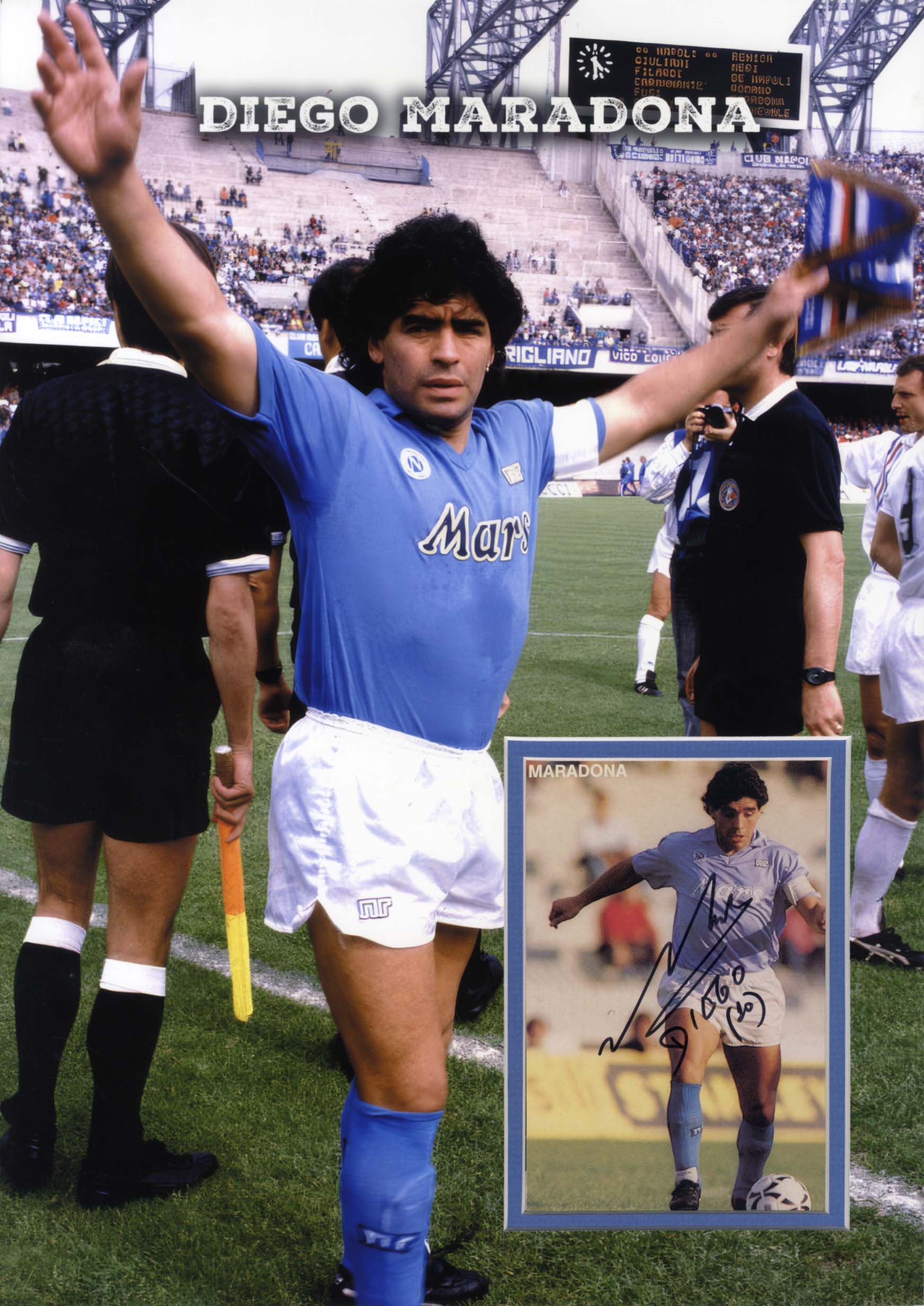 Diego Maradona Autograph Autogramm | ID 14663876837757