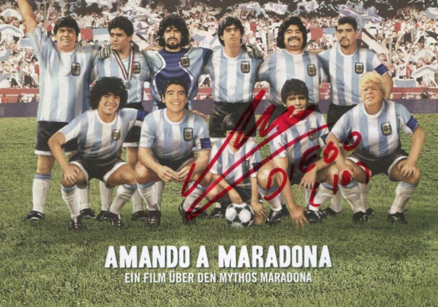 Diego Maradona Autograph Autogramm | ID 8056700534933