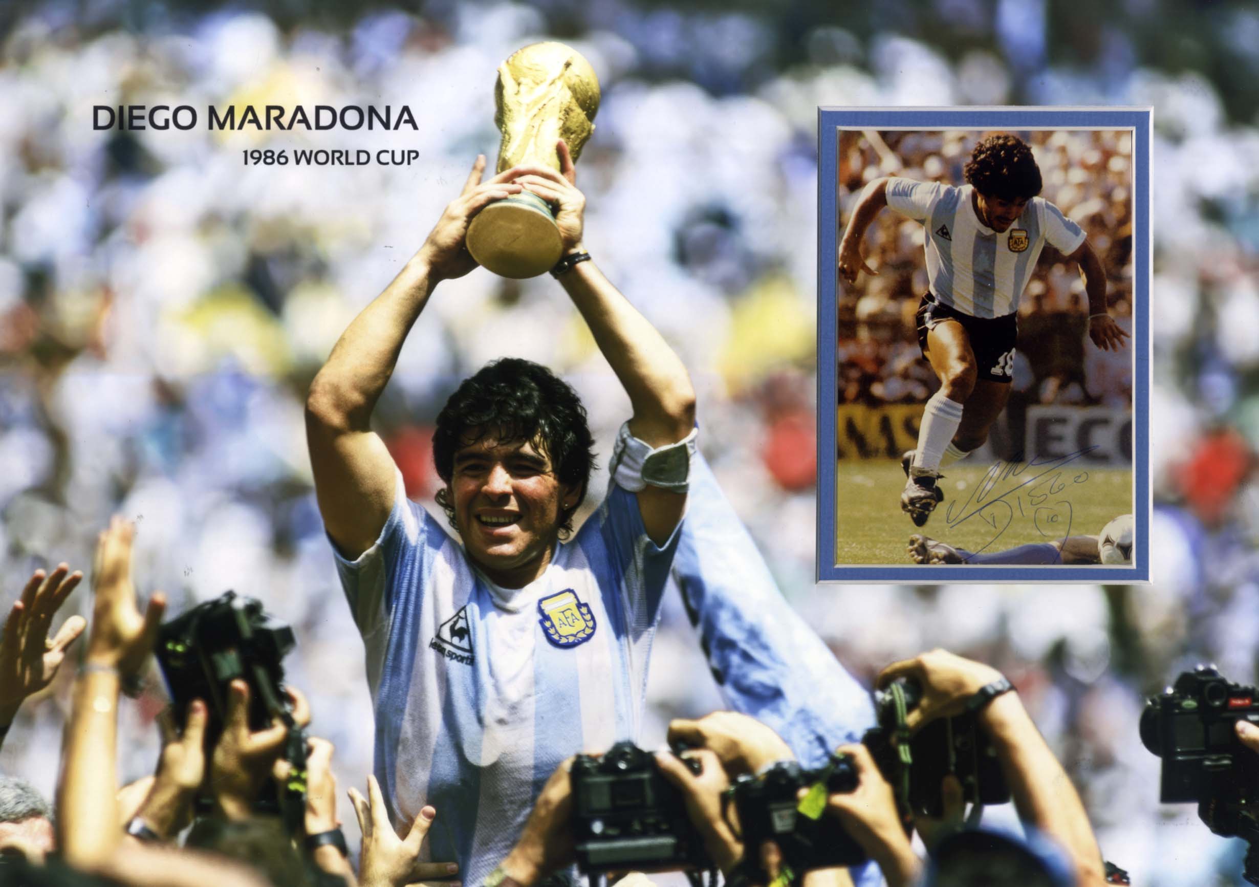 Diego Maradona Autograph Autogramm | ID 8325082742933