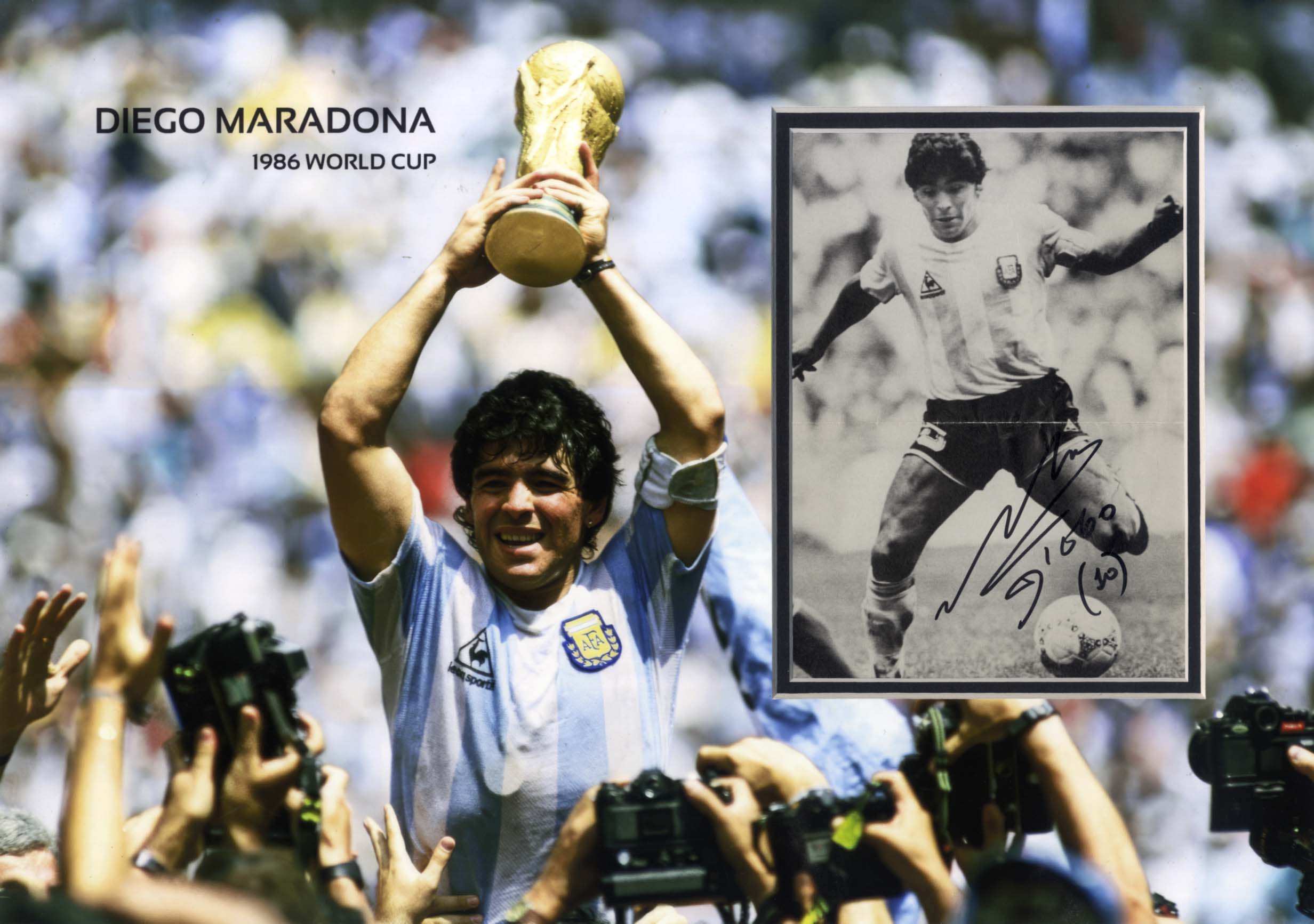Diego Maradona Autograph Autogramm | ID 8495236120725