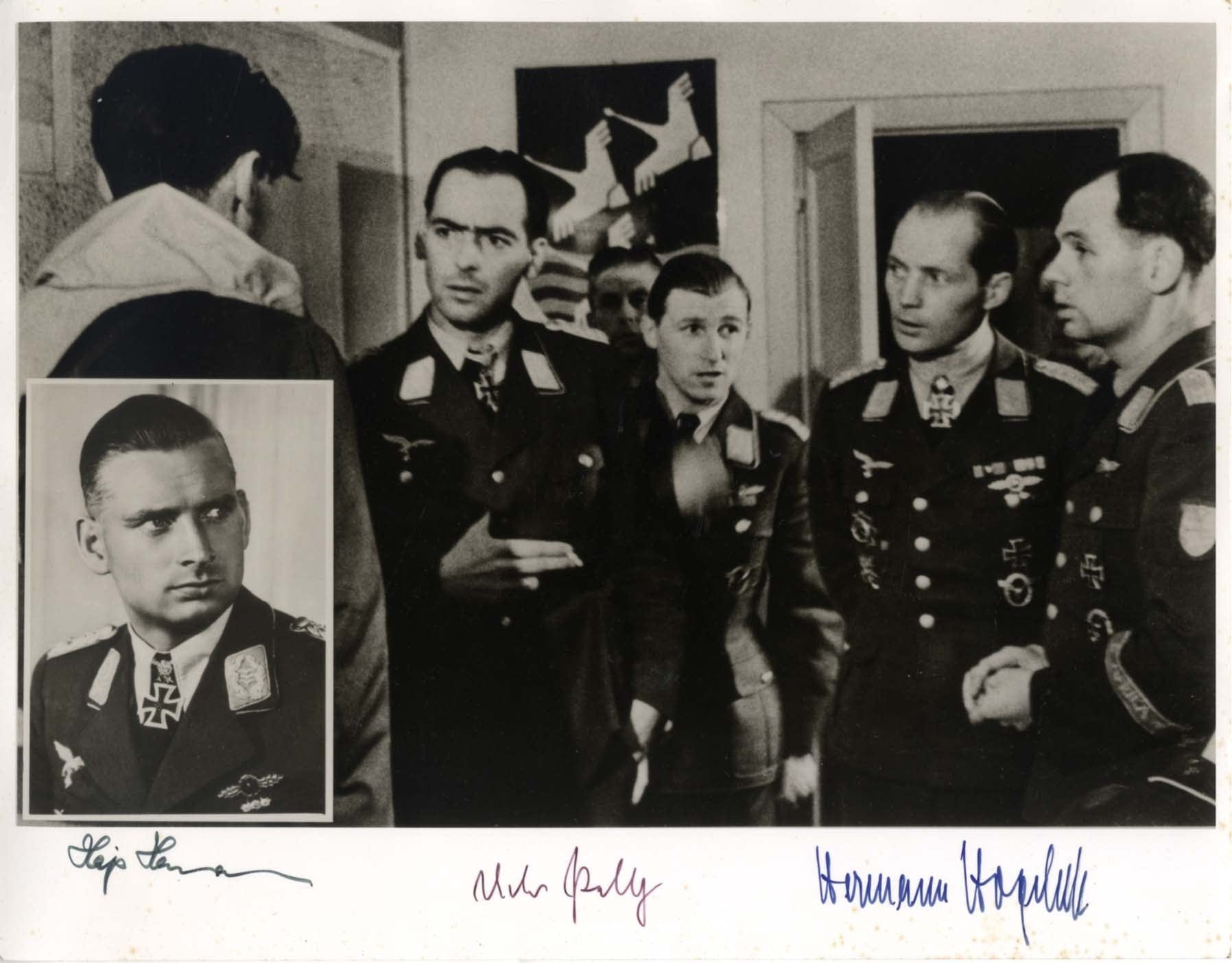Dietrich &amp; Hajo &amp; Hermann Peltz &amp; Herrmann &amp; Hogeback Autograph Autogramm | ID 7964168945813