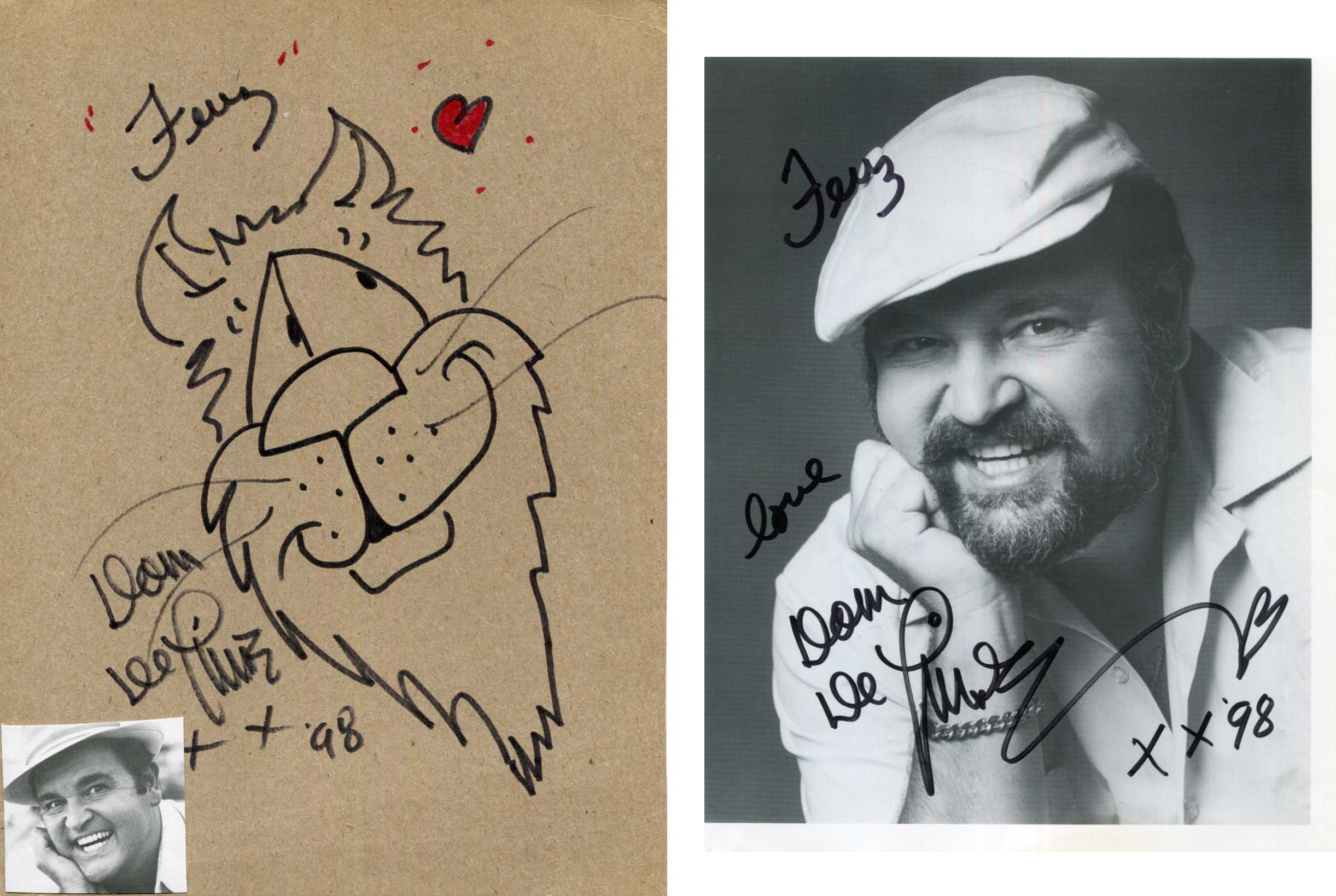 Dom DeLuise Autograph Autogramm | ID 8609873658005