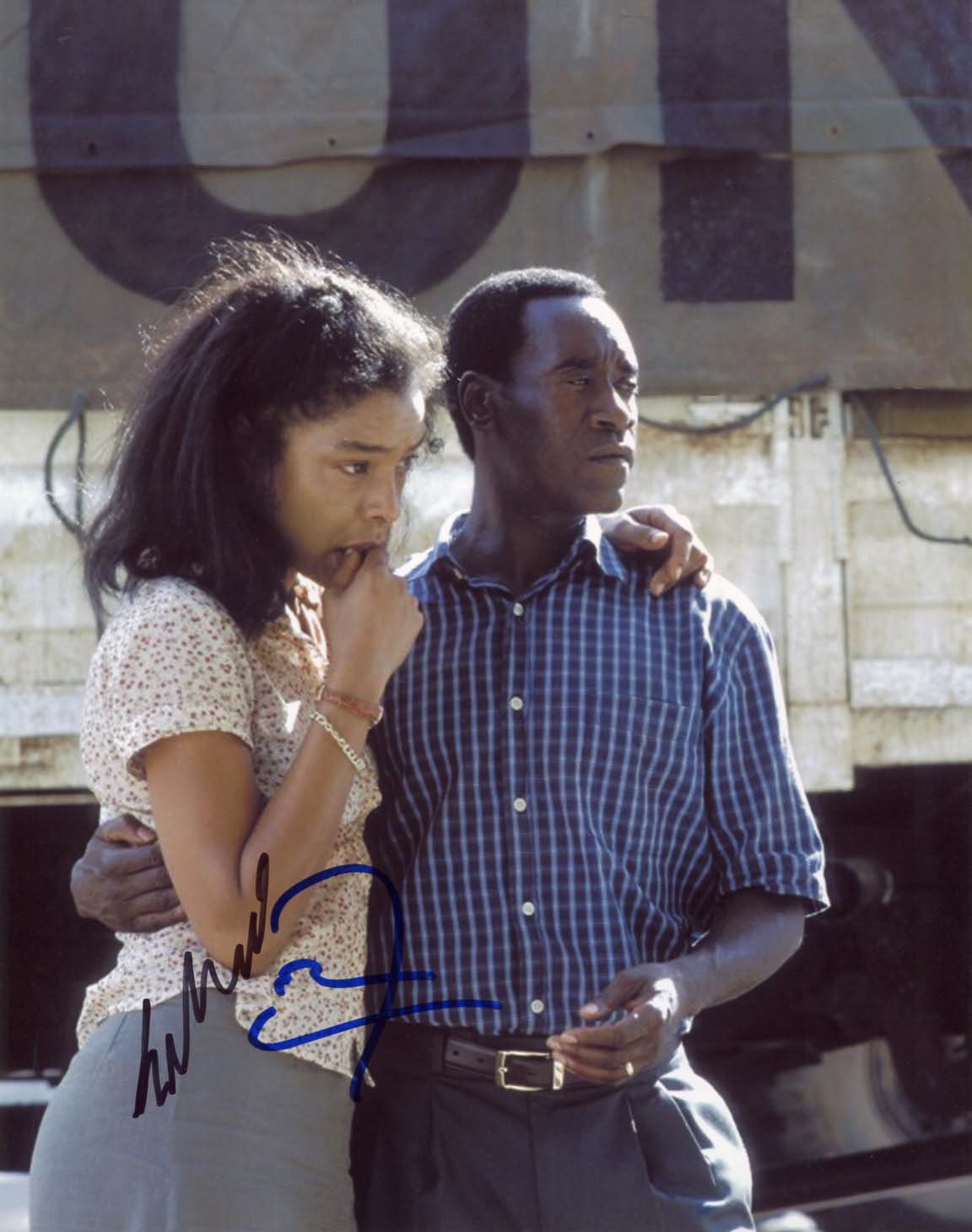 Don &amp; Sophie Cheadle &amp; Okonedo Autograph Autogramm | ID 7886050066581