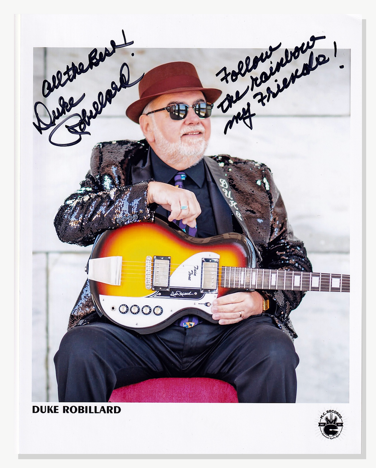 Duke Robillard Autograph Autogramm | ID 16063789760893