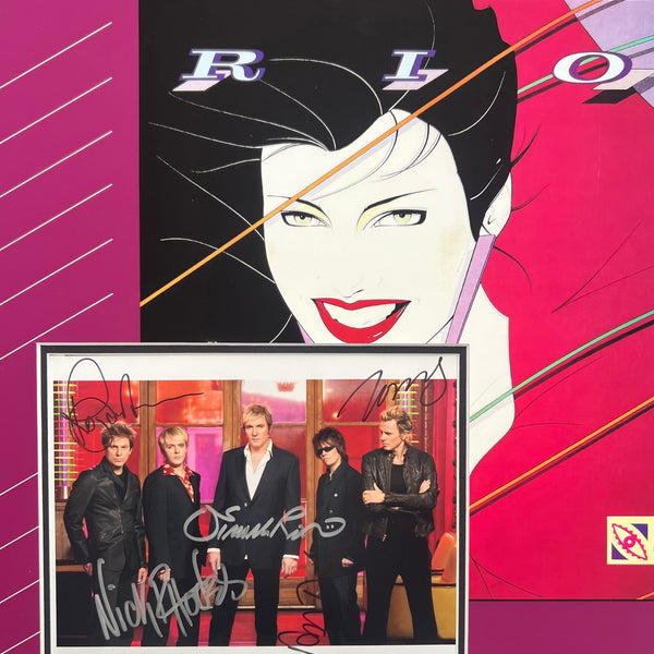 Duran Duran Autograph | signed special custom mattings