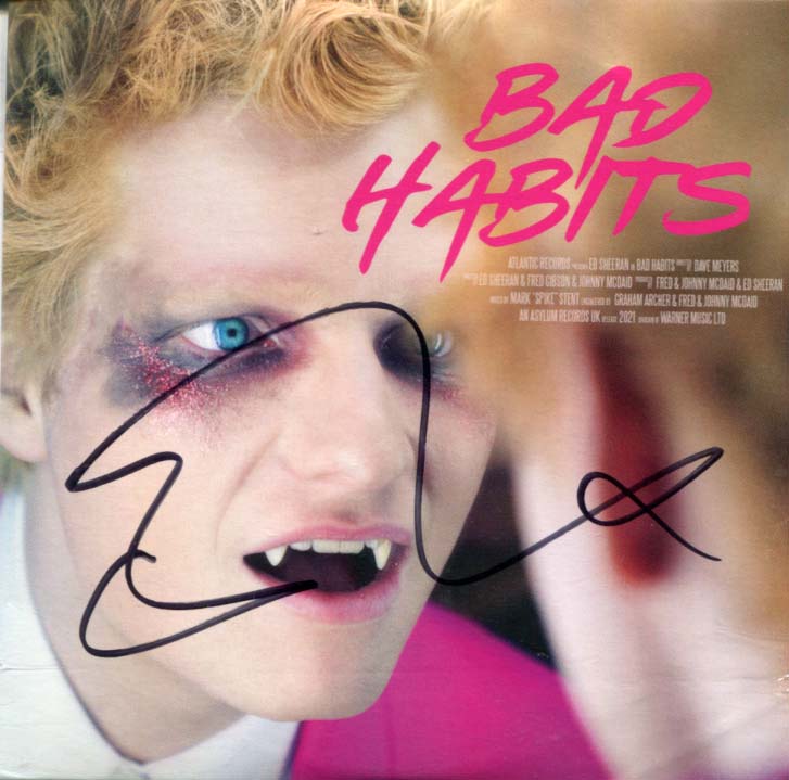 Ed Sheeran Autograph Autogramm | ID 8127000477845