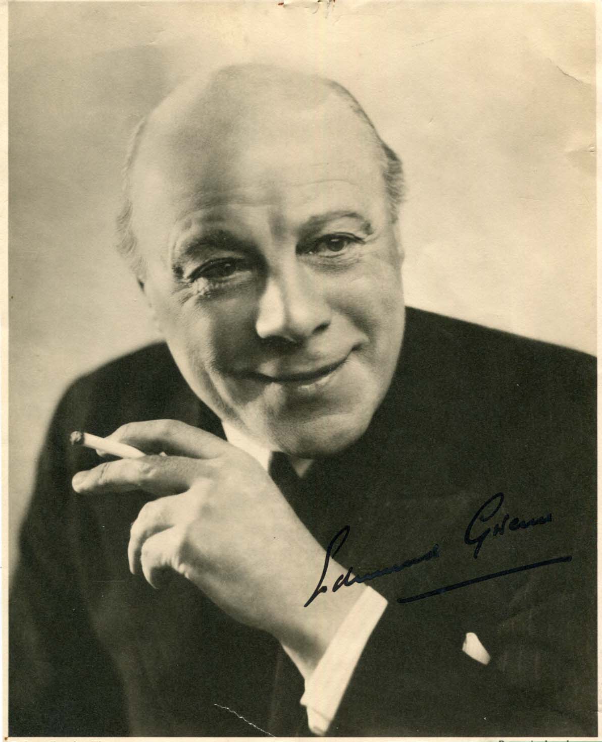 Edmund Gwenn Autograph Autogramm | ID 8058984398997