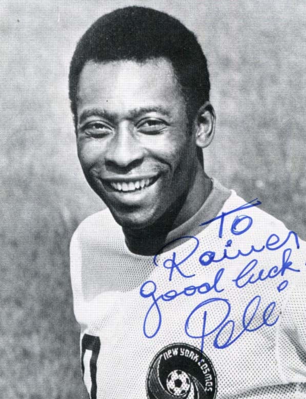 Edson Arantes do Nascimento `Pelé` Autograph Autogramm | ID 8074298556565