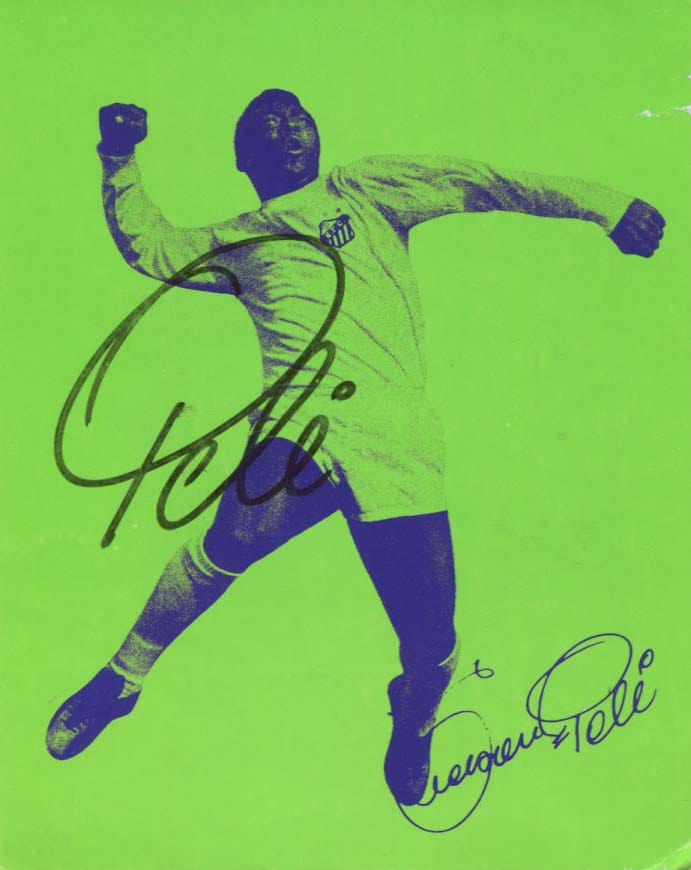 Edson Arantes do Nascimento `Pelé` Autograph Autogramm | ID 8088558076053