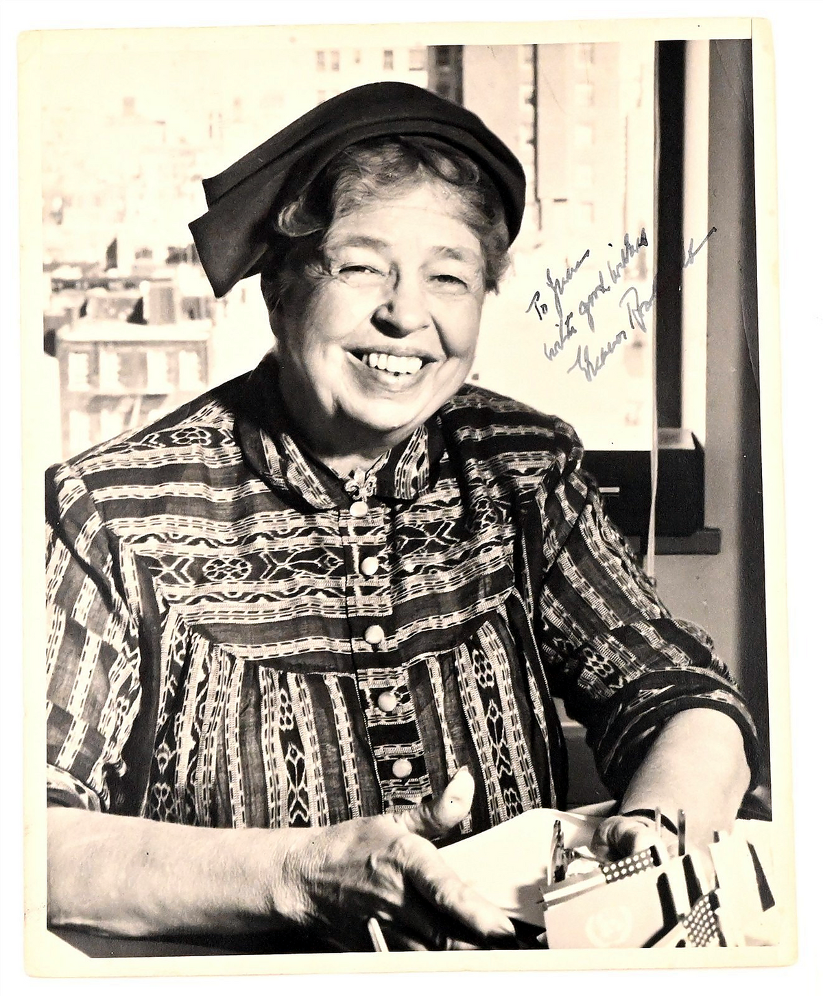 Eleanor Roosevelt Autograph Autogramm | ID 16072989770109
