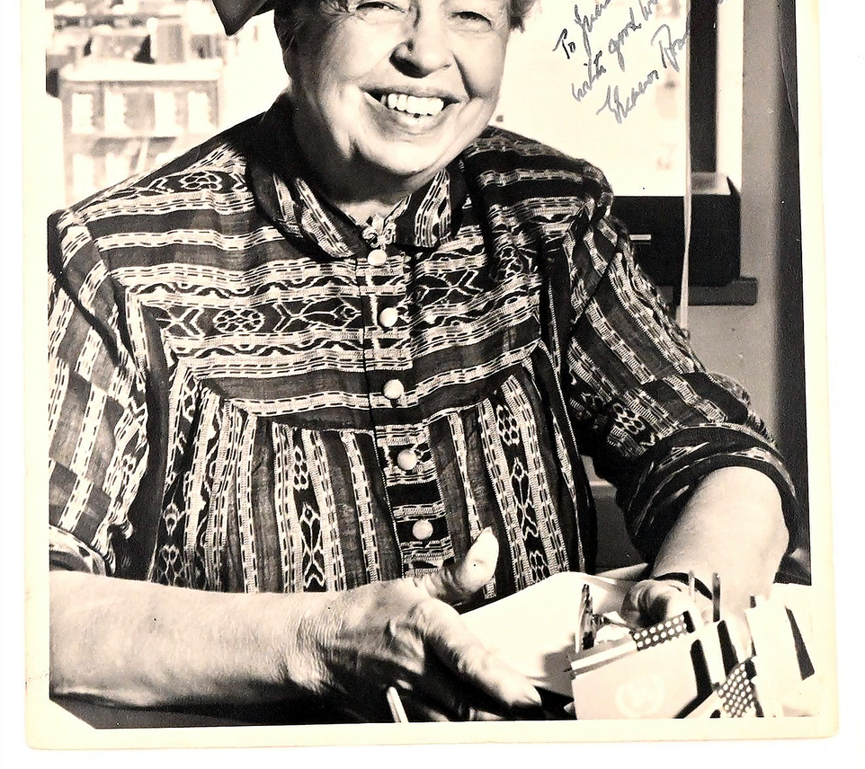 Eleanor Roosevelt Autograph Autogramm | ID 16072989770109