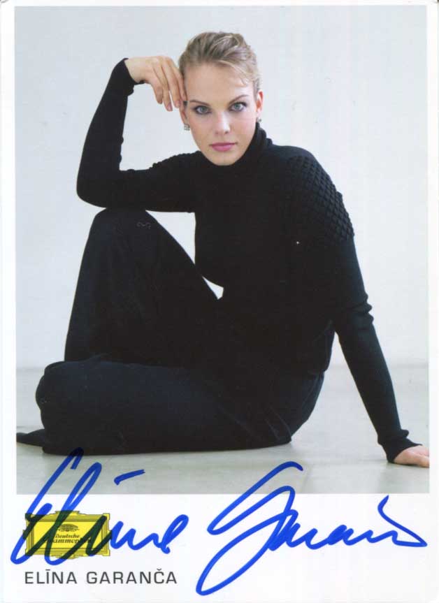 Elina Garanca Autograph Autogramm | ID 14678881698173