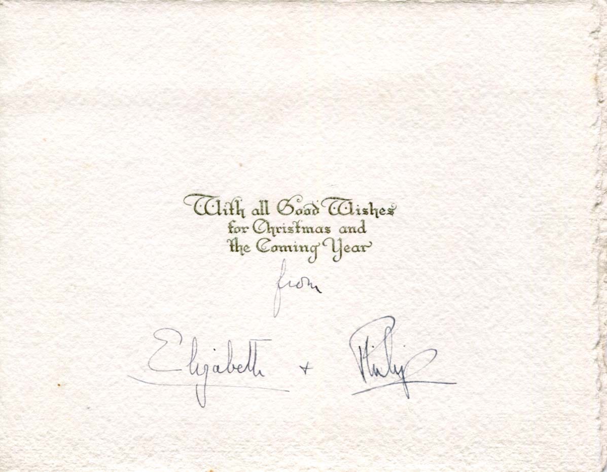  Elizabeth II &amp; Prince Philip Autograph Autogramm | ID 7989102313621