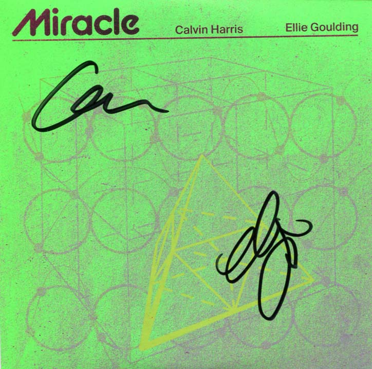 Ellie &amp; Calvin Goulding &amp; Harris Autograph Autogramm | ID 7960762843285