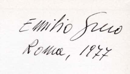 Emilio  Greco Autograph Autogramm | ID 7878082461845