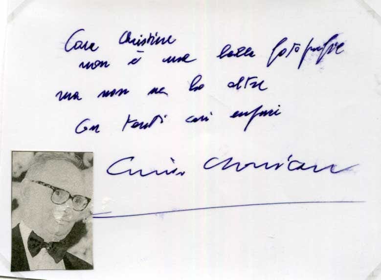 Ennio Morricone Autograph Autogramm | ID 8558498676885