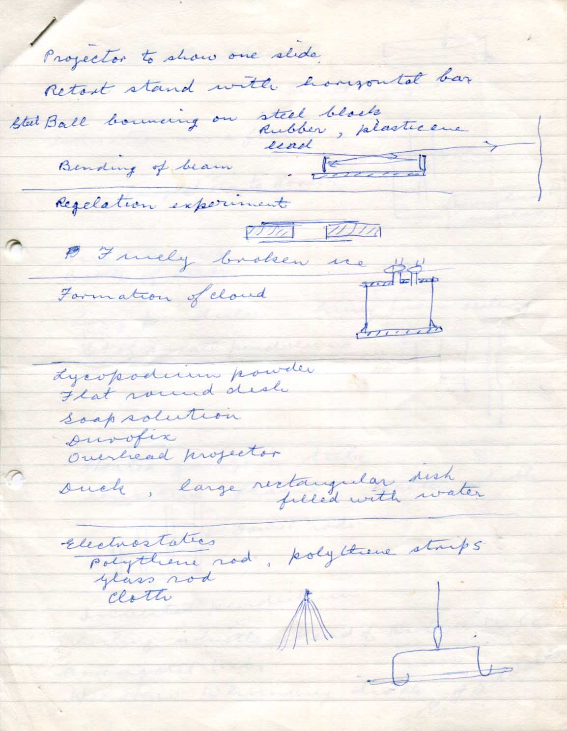 Science autographs and manuscripts