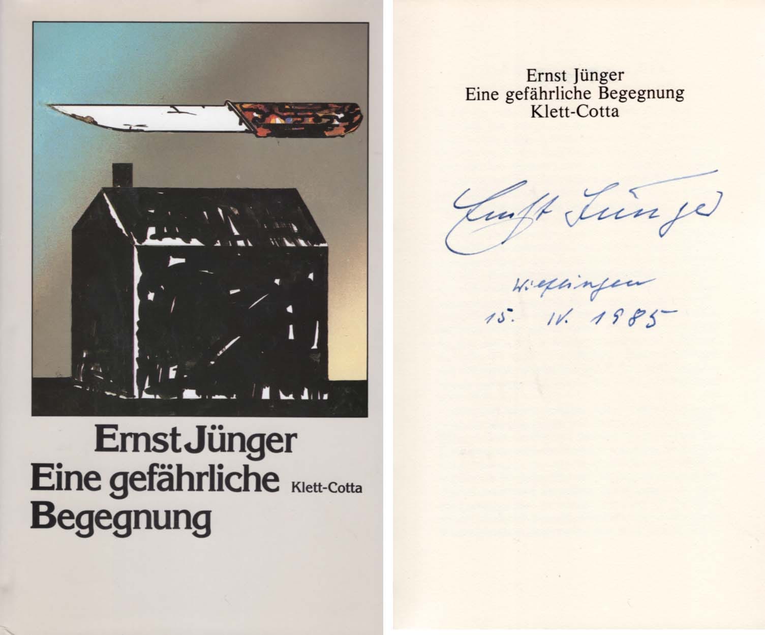 Ernst Jünger Autograph Autogramm | ID 7978623074453