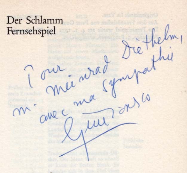 Eugène Ionesco Autograph Autogramm | ID 7983478538389
