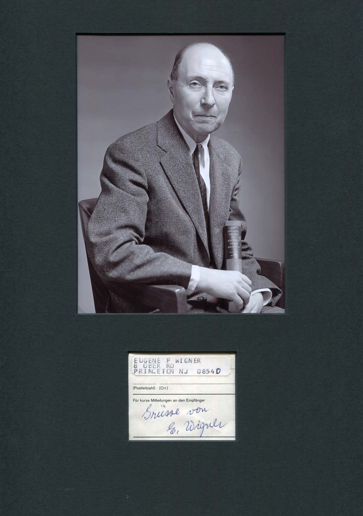 Eugene Paul  Wigner Autograph Autogramm | ID 7959807033493