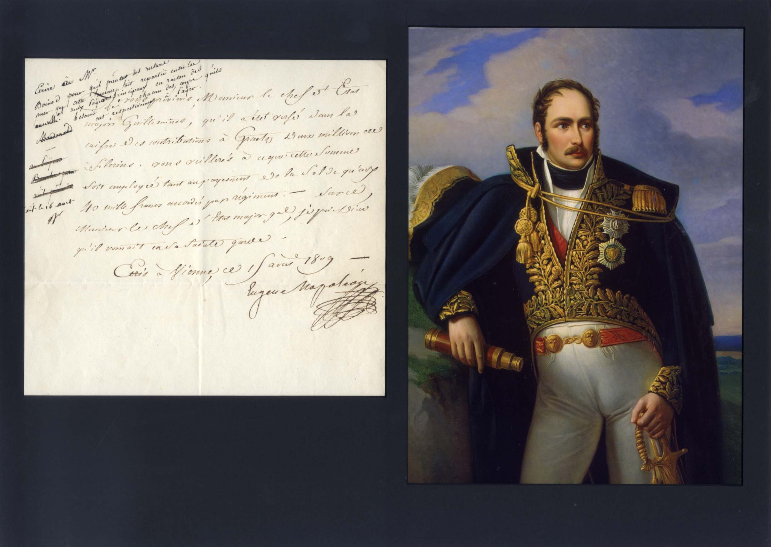 Eugène Rose de Beauharnais Autograph Autogramm | ID 8083492765845