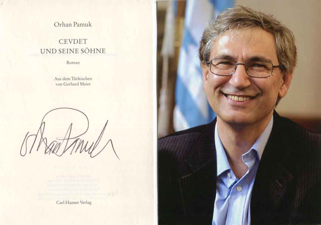 Ferit Orhan Pamuk Autograph | signed cards / album pages