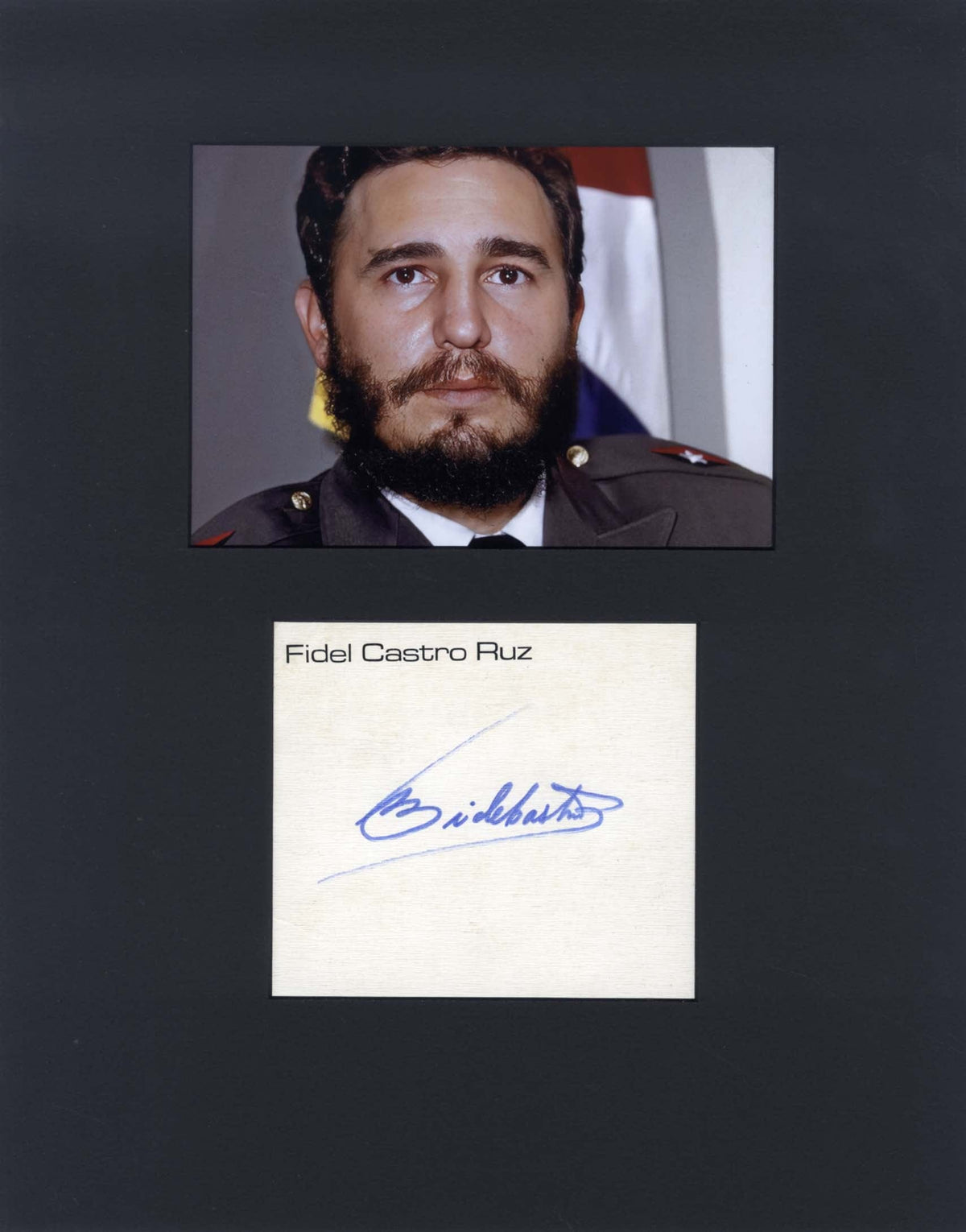 Castro Letters Historical autographs, signed photos, autographed letters and manuscri