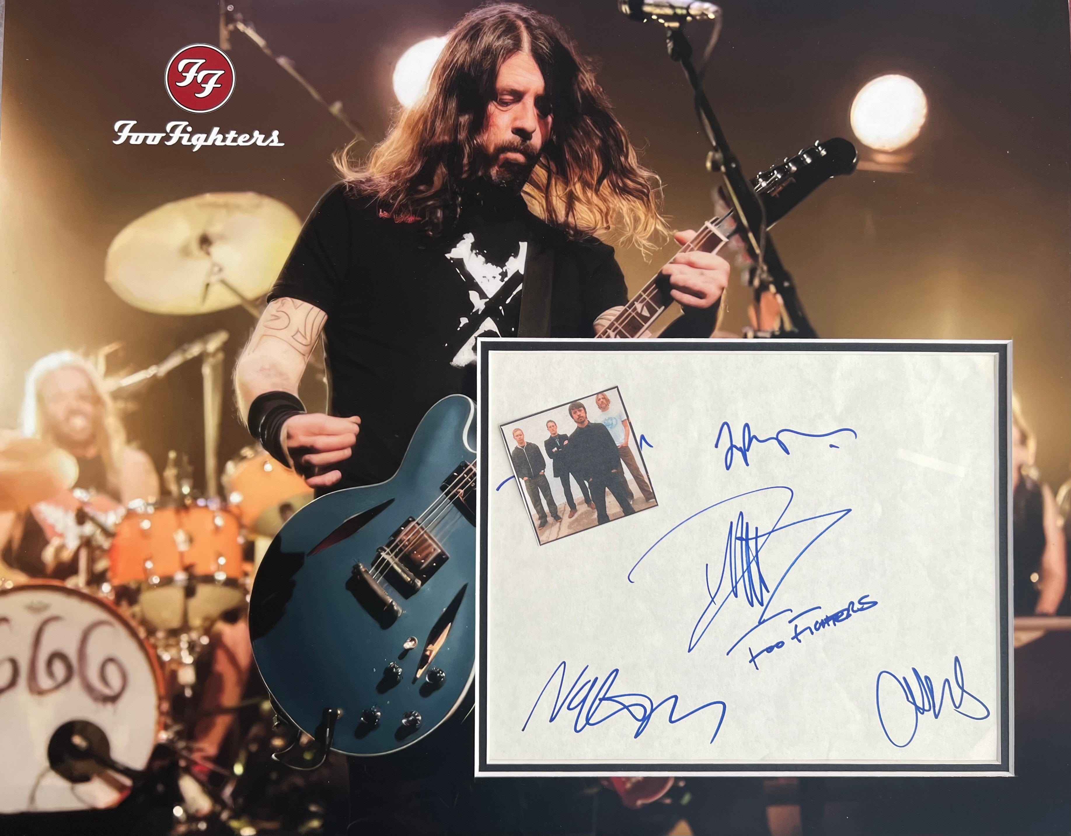  Foo Fighters Autograph Autogramm | ID 8605945102485