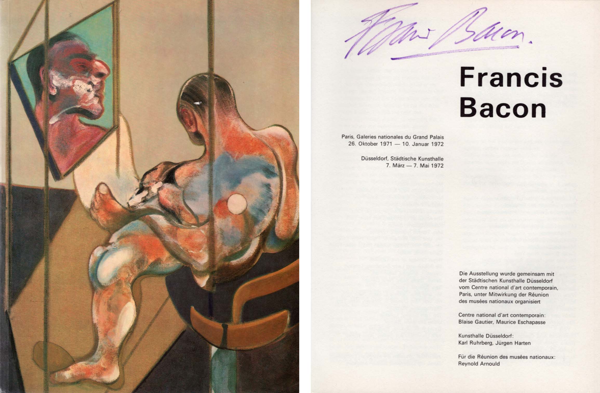 Francis Bacon Autograph Autogramm | ID 7878317899925