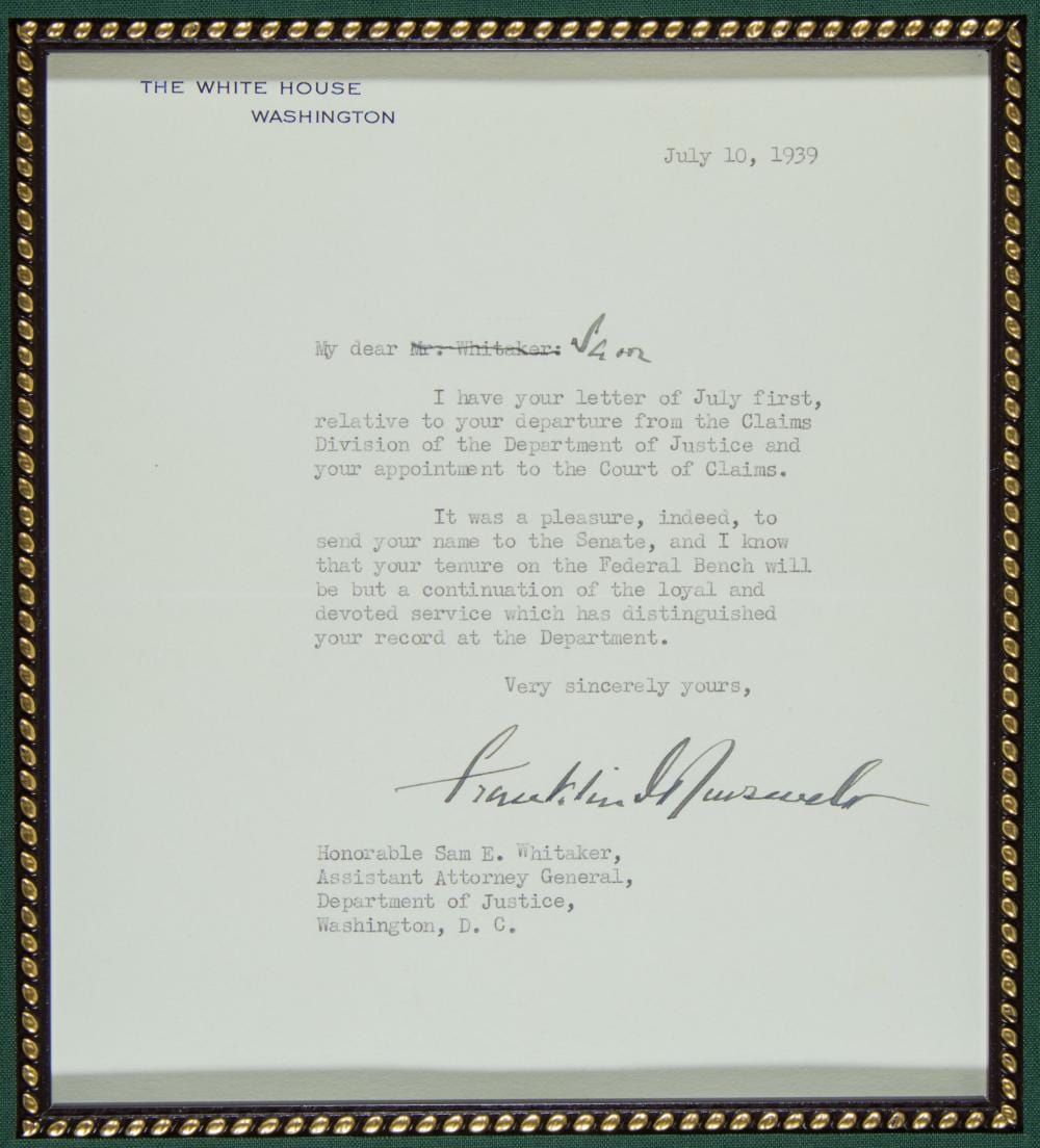 Franklin Delano Roosevelt Autograph Autogramm | ID 7959331078293