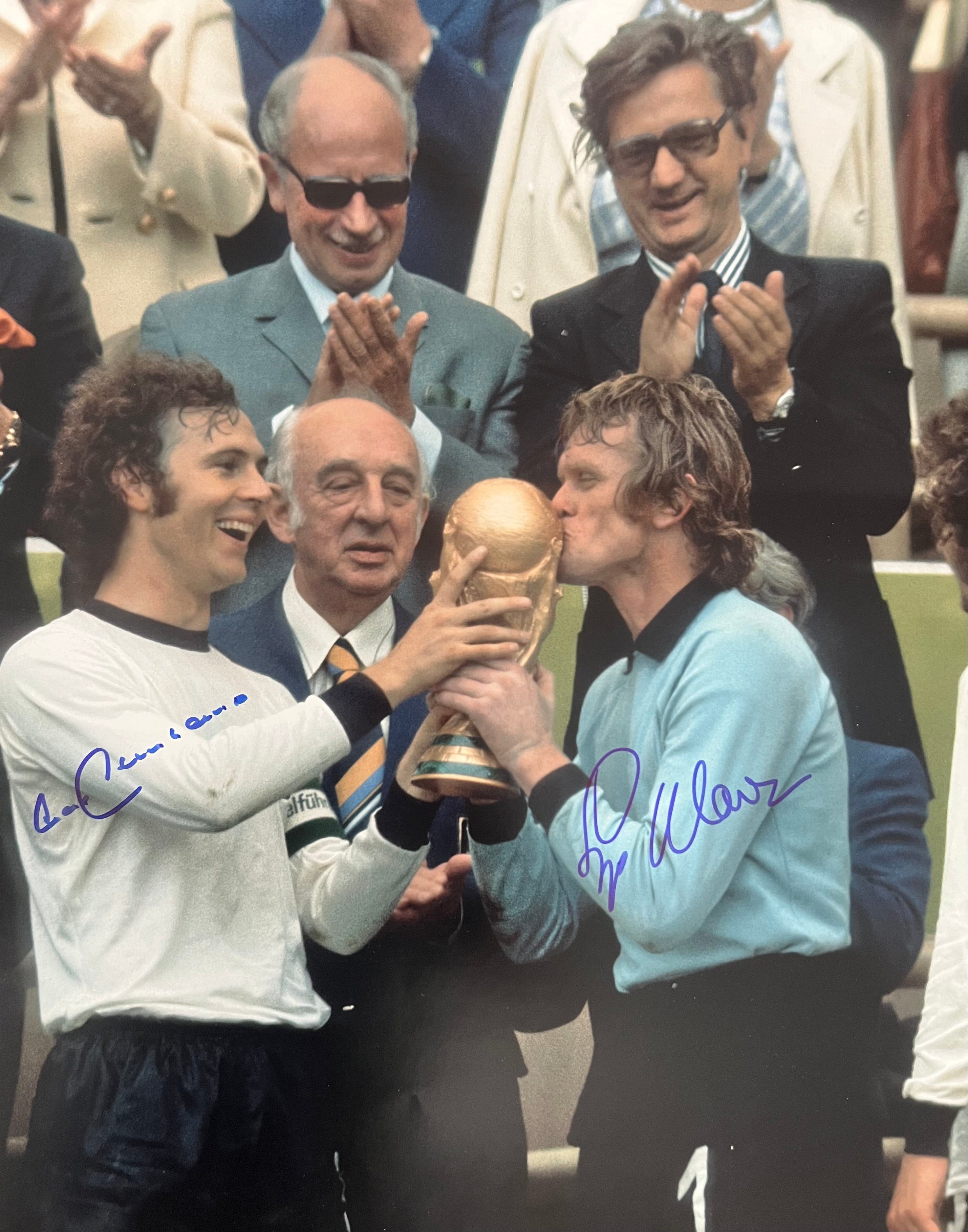 Franz Beckenbauer & Sepp Maier Autographs