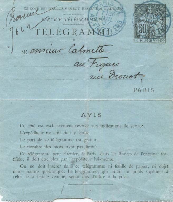 Frederic Alfred d`Erlanger Autograph Autogramm | ID 8025643942037